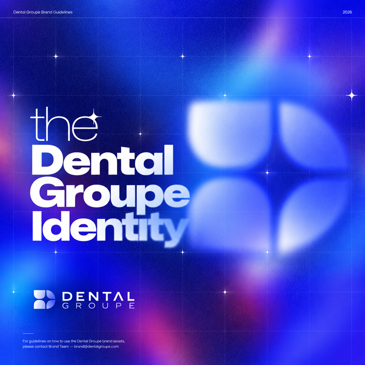 Application graphique cosmique Dental Groupe